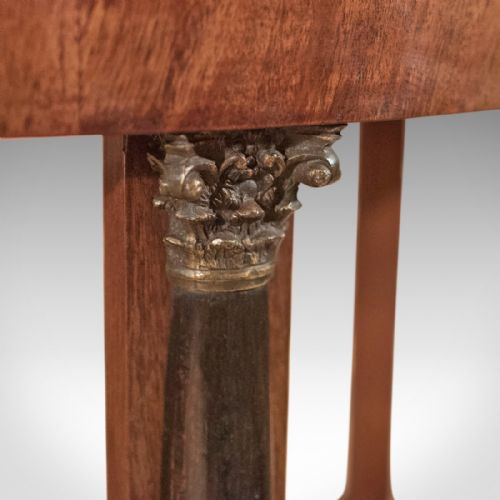 fig 4. Antique Side Table, French Empire Gueridon circa 1815