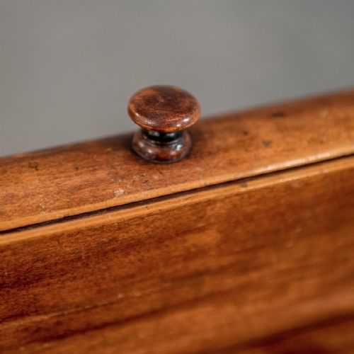 fig 3. Antique Vanity Valet Wash Stand Edwardian Quality Mahogany Boxwood Inlay c1910