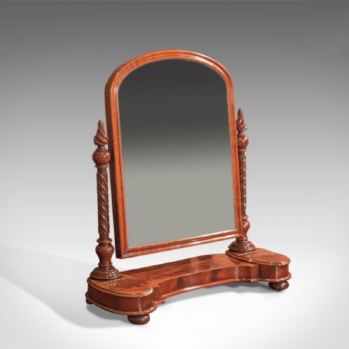 Antique Mirror, Regency Dressing Table, C1820