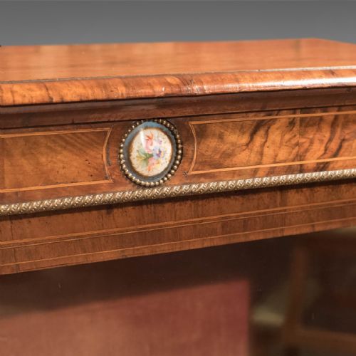 fig 2. Antique Pier Cabinet, French Walnut c1880
