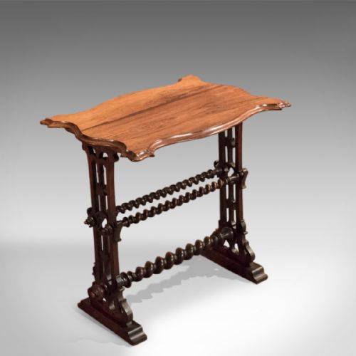 Victorian Rosewood Side Table, C.1860