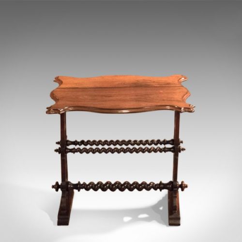 fig 2. Victorian Rosewood Side Table, c.1860