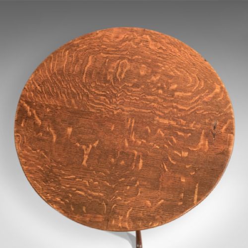 fig 1. Georgian Antique Wine Table in Oak, c1800