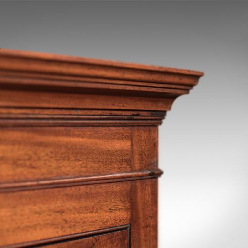 fig 3. 18th Century Mahogany Georgian Corner Cupboard, c.1800