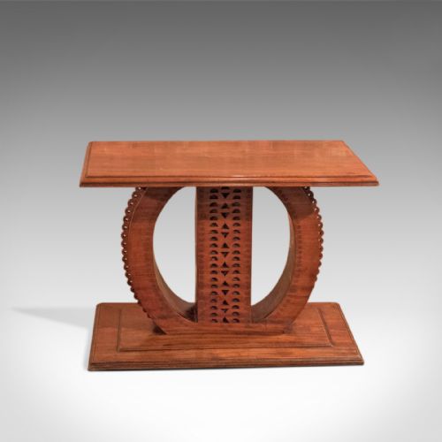 fig 1. Antique Colonial Hardwood Table, 19th Century