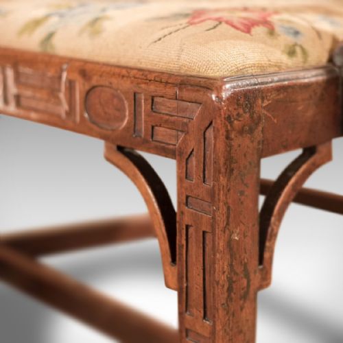 fig 5. 18th Century George III Open Antique Armchair, in the manner of Robert Manwaring