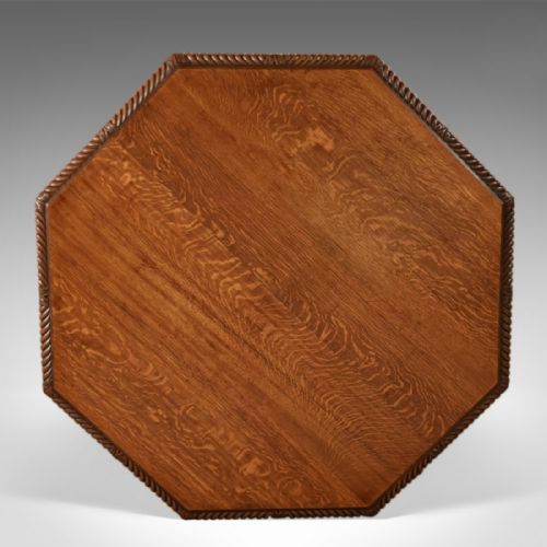 fig 4. Antique Centre Table, Victorian Dining, Oak c.1850