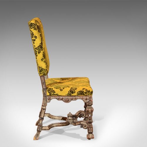 fig 2. Antique Side Chair, French, 19th Century