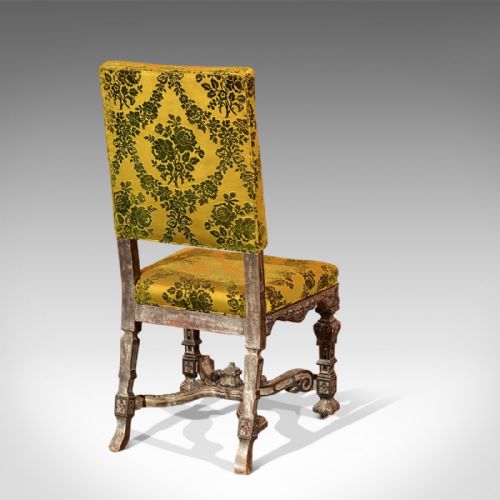 fig 3. Antique Side Chair, French, 19th Century