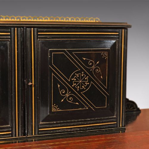 fig 2. Aesthetic Movement Antique Bonheur du Jour, c.1880