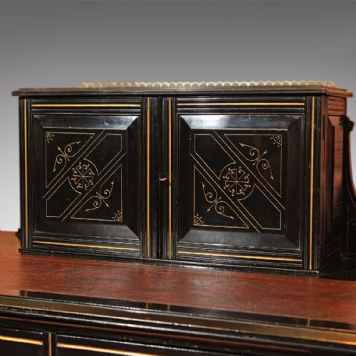 fig 6. Aesthetic Movement Antique Bonheur du Jour, c.1880