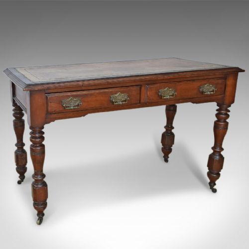 Antique Desk, Late Victorian Writing Table C.1880