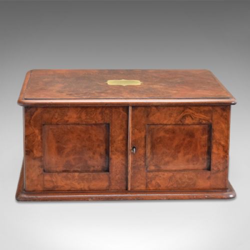 fig 1. Antique Collectors Chest, Victorian Specimen Cabinet