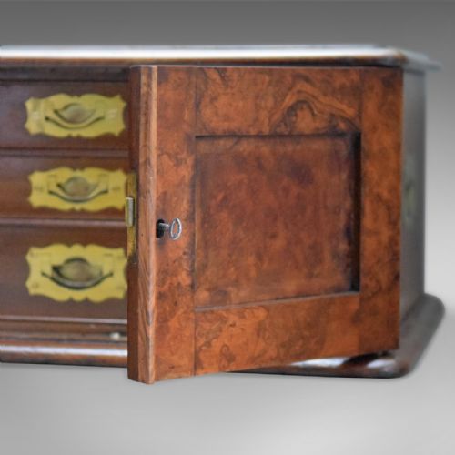 fig 3. Antique Collectors Chest, Victorian Specimen Cabinet