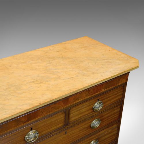 fig 2. Antique Chest of Drawers, Georgian Commode c.1780