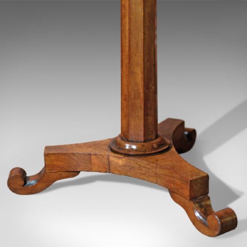 fig 2. Antique Side Table, Regency Walnut c.1830