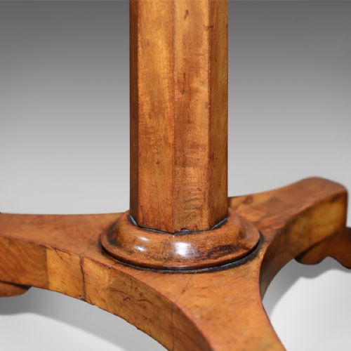 fig 3. Antique Side Table, Regency Walnut c.1830