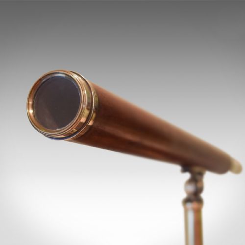 fig 2. Late C18th Dollond Achromatic Library Telescope
