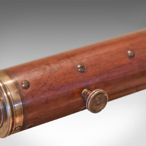 fig 3. Late C18th Dollond Achromatic Library Telescope