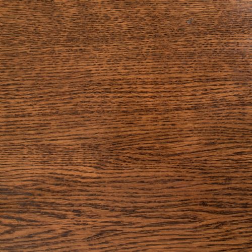 fig 3. Antique Square Edwardian Oak Side Lamp Table 25