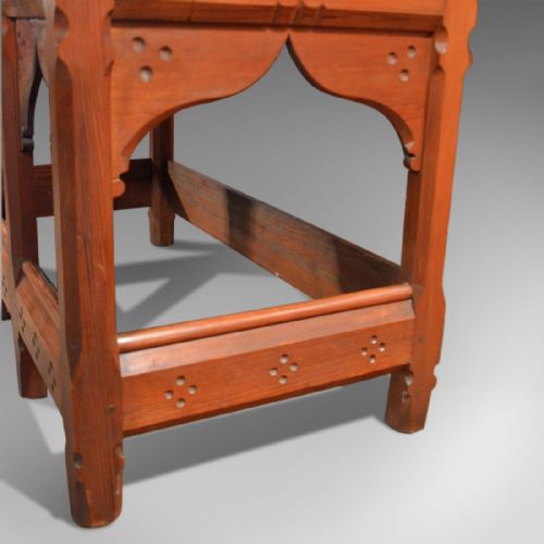 fig 1. Arts and Crafts Antique Serving Table, c.1880