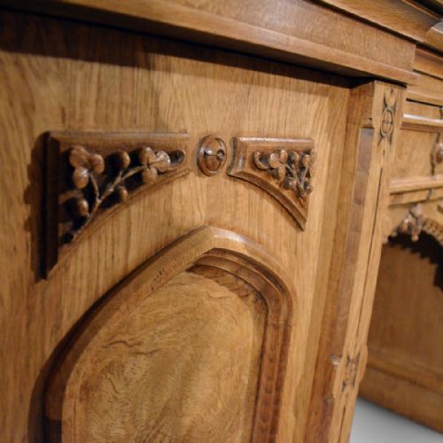 fig 1. Large Antique Sideboard Buffet, Victorian c.1880