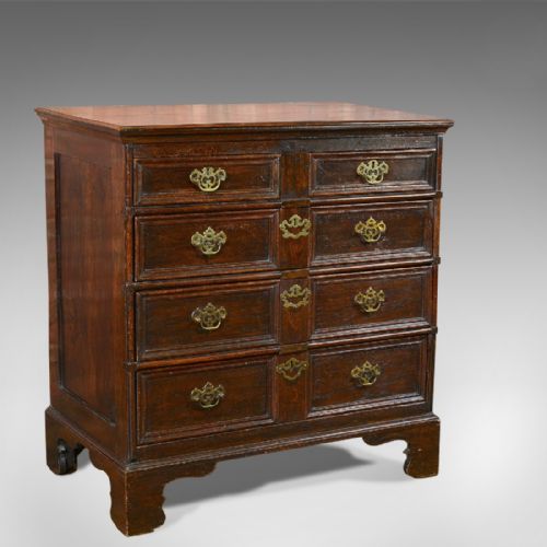 fig 2. Antique Chest of Drawers, Early Georgian