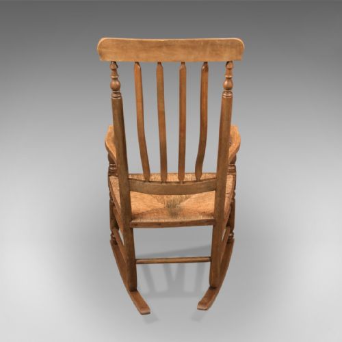 fig 3. Antique Rocking Chair, Georgian Oak and Ash