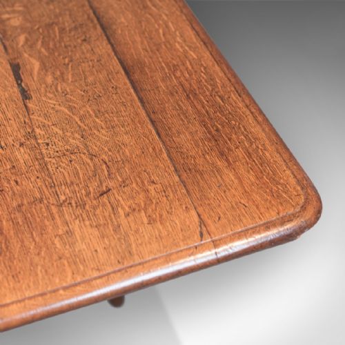 fig 3. Antique Dining Table, Georgian Oak Gateleg c.1790