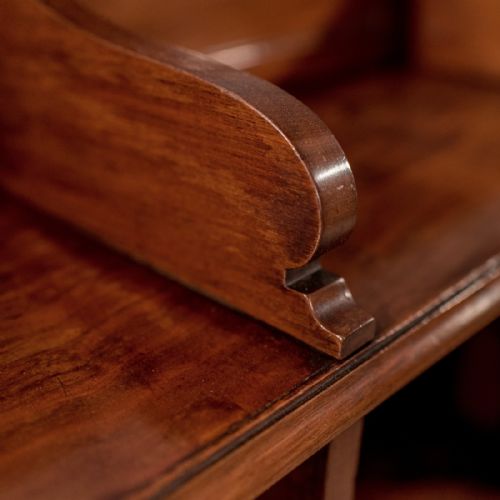 fig 3. Antique Walnut Bookcase Display Shelves 30