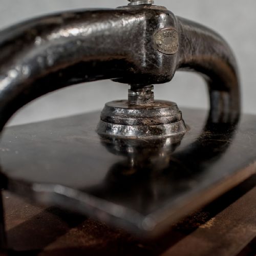 ANTIQUE LETTER BOOK NIPPING PRESS ORIGINAL MAHOGANY STAND VICTORIAN LONDON C1850 - ADDITIONAL PHOTO 4