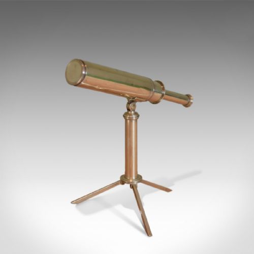 Rare Miniature Dollond Antique Telescope, 1" Refracting Achromatic, C18th