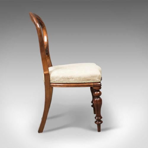 fig 2. Antique Chair, Early Victorian Buckle Back, c.1840