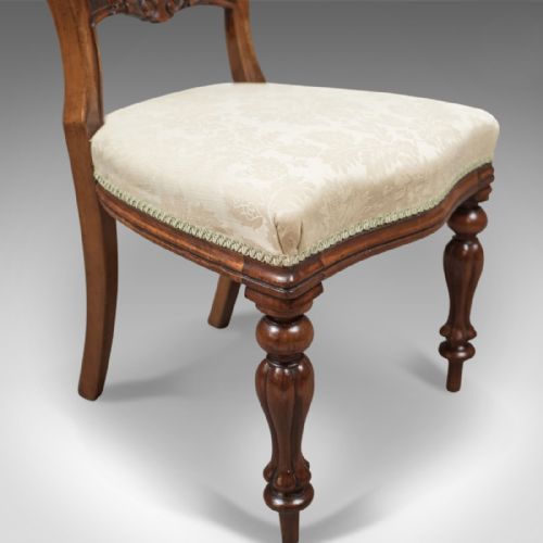 fig 4. Antique Chair, Early Victorian Buckle Back, c.1840