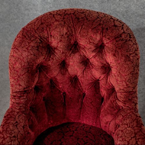 fig 4. Antique Armchair Salon Chair Quality English Victorian Mahogany c1850