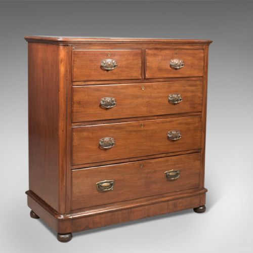 Antique Chest of Drawers, Victorian Mahogany C.1880