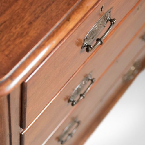 fig 4. Antique Chest of Drawers, Victorian Mahogany c.1880