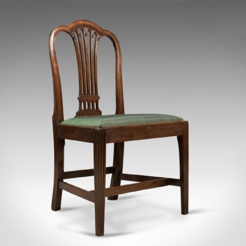 fig 1. Pair of Antique Chairs, After Hepplewhite, Georgian c.1780 