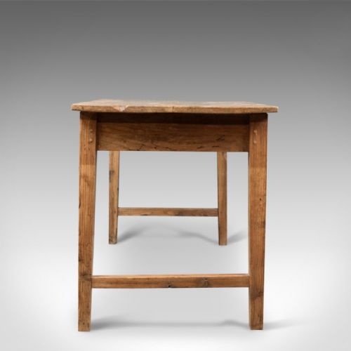 fig 2. Pine French Farmhouse, Antique Kitchen Table