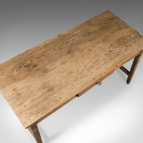 fig 4. Pine French Farmhouse, Antique Kitchen Table