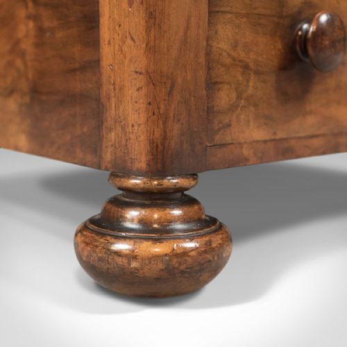 fig 4. Antique Side Table, Victorian Whatnot, Burr Walnut, English c.1870