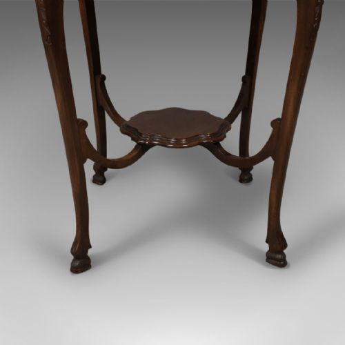 fig 2. Antique Display Table, Victorian, Mahogany, English c.1880