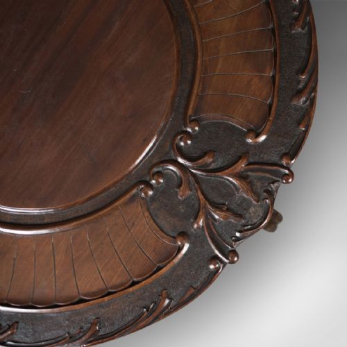 fig 3. Antique Display Table, Victorian, Mahogany, English c.1880