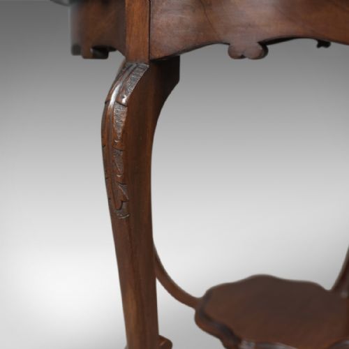fig 4. Antique Display Table, Victorian, Mahogany, English c.1880
