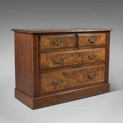 Antique Chest of Drawers, Victorian, English, Commode C.1900