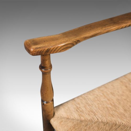 fig 1. Set of 8 Antique Dining Chairs, English, Ladderbacks, Shaker c.1850