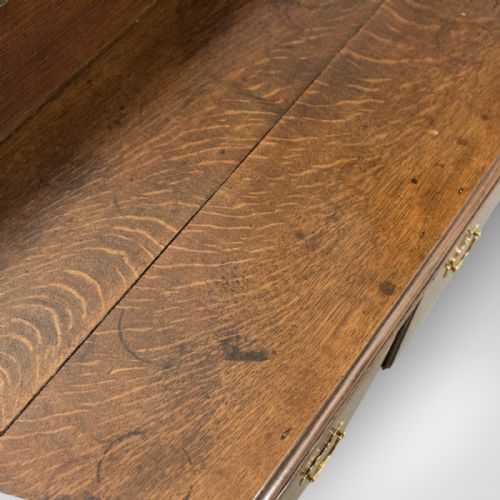 fig 3. Large Antique Dresser Base, Early Georgian, 1750 & Later, English, Oak