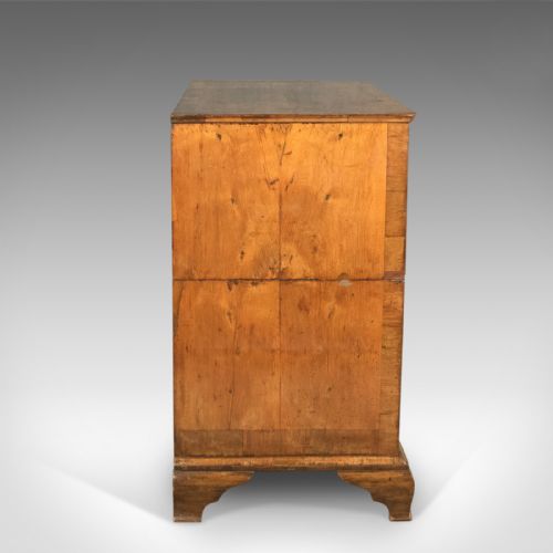 fig 1. Antique Chest of Drawers, Georgian Walnut English c.1720