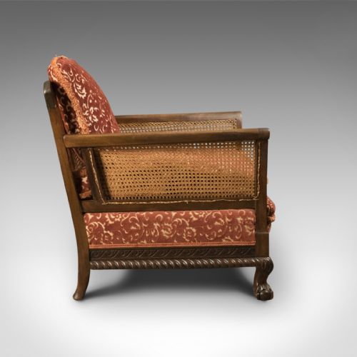 fig 2. Antique Conservatory Suite, Edwardian Bergere c.1910