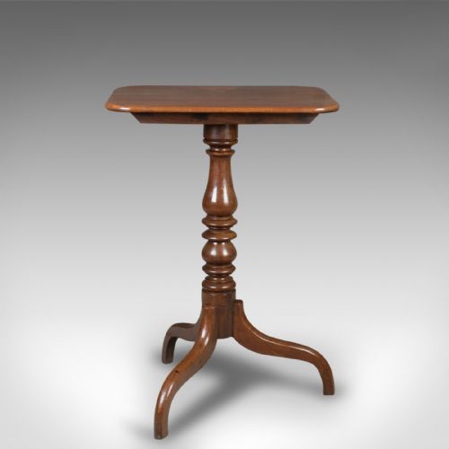 fig 2. Antique Tilt Top Wine Table, Mahogany, English, Georgian, Early C19th